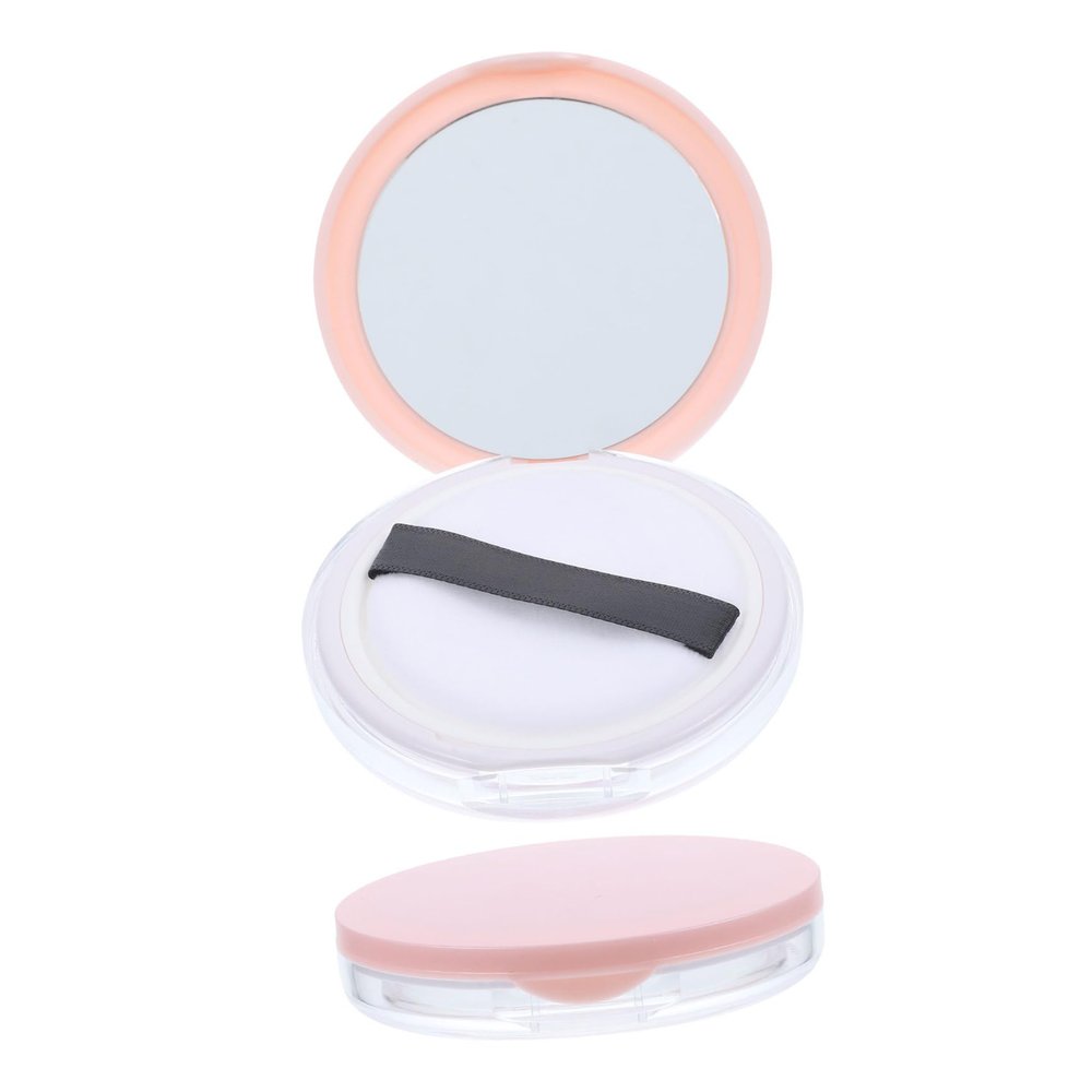 Didiseaon 2-Pack 5 g Portable Loose Powder Containers with Large Powder Puffs
