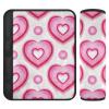 Heart-Shaped Seat Belt Shoulder Pads, 2-Pack view 1
