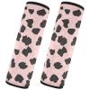 Leopard-Print Car Seat Belt Covers, 2-Pack view 2