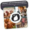 Rooster Anti-Crow Collars, 4-Pack, Nylon view 3