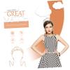 FRCOLOR Antique-Style Gold Zinc Alloy Tassel Headpiece view 3