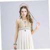 FRCOLOR Antique-Style Gold Zinc Alloy Tassel Headpiece view 4