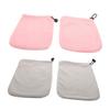 Cotton Gloves, 2 Pairs, Pink, for Hand Care and Warmth view 1