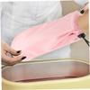 Cotton Gloves, 2 Pairs, Pink, for Hand Care and Warmth view 3