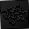Toddmomy Rubber Nail Caps for Cats - 20 Pieces Black view 3