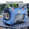 Portable Oxford-Cloth Pet Carrier Bag for Small Dogs and Cats view 2