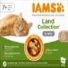 IAMS Delights Land Collection Senior Cat Food - Multipack (Chicken, Lamb & Beef) in Jelly, 12 x 85g view 1