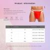 Yihuimin Men's Japanese Fundoshi T-Back G-String Loincloth Underwear, Pink, XL view 4