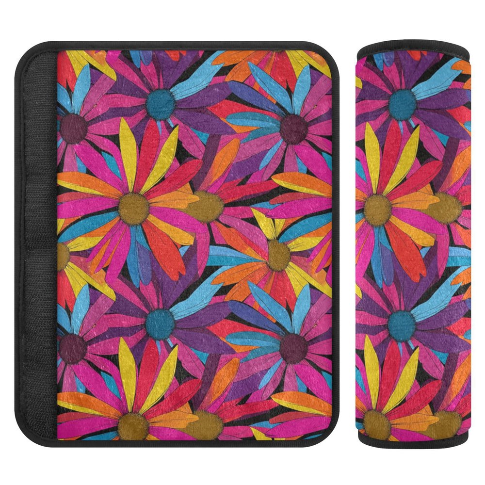 Genesis Colorful Shoulder Belt Pad, Neck and Shoulder Protector, 25.4 x 19.6 cm