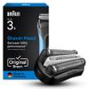 Braun Series 3 Shaver Replacement Head 32B, Black view 1