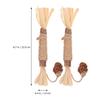 BESTonZON 2-Pack Cat Dental Chew Toys view 2