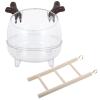 UKCOCO Hamster Toy Transparent Digging Box with Climbing Ladder view 1
