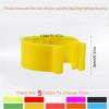Colorful Bird Identification Leg Bands, Reusable and Removable, Mixed Colors, 301–400, 12 mm view 3