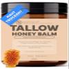 Tallow Beef Tallow Cream, Honey: Beef Tallow Balm + Beeswax & Vitamin E view 1