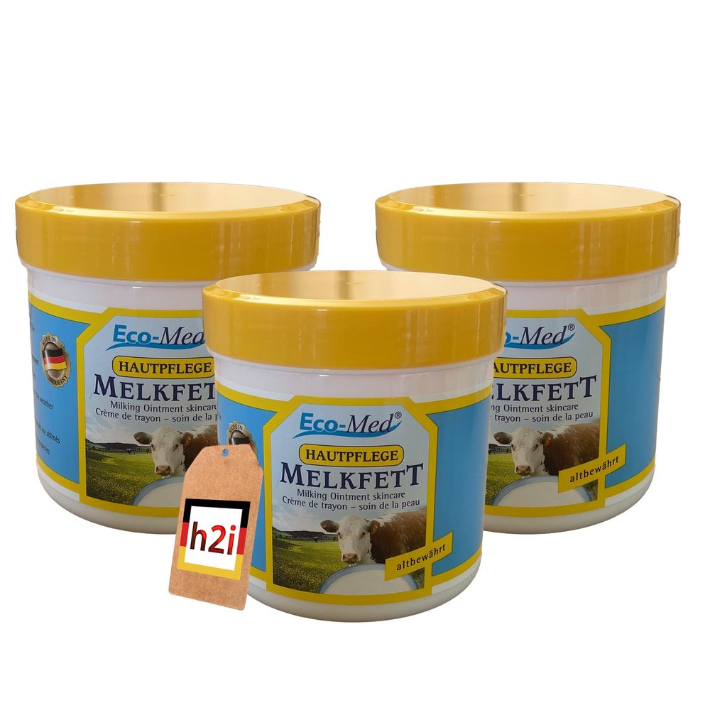 h2i Melkfett Care Cream 3250 ml for Dry, Stressed Skin