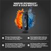 IronMaxx Hot & Cold Bottle, Deep Black, 700 ml view 3