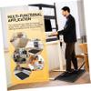 Anti-Fatigue Mat 44 x 71 x 1.2 cm, Black, PVC and Foam view 3
