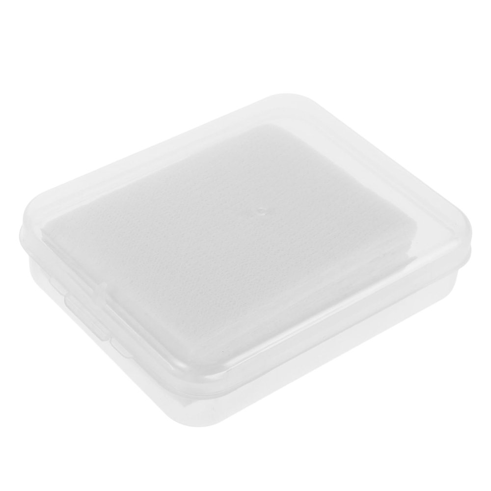 VICASKY 80-Piece Square Cotton Pads for Face Makeup Removal, Ultra-Thin and Soft, for Face, Lips, Eyes, and Nails