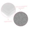 VICASKY 80-Piece Square Cotton Pads for Face Makeup Removal, Ultra-Thin and Soft, for Face, Lips, Eyes, and Nails view 3