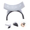 PENIKOKO Silicone Wrist Rest Nail Cushion, U-Shaped, Black view 3