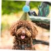 HANABASS 4-Piece Dog Birthday Hats view 2