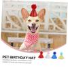 HANABASS 4-Piece Dog Birthday Hats view 4