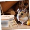 Kisangel Hamster Dust Bath Containers, Transparent, Large, 2-Piece PET Set view 4