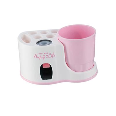Vaguelly White Wall-Mounted Toothpaste Squeezer, 1 Piece