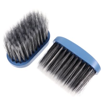 2-Pack Haircutting Brushes, PP, Blue, for Hairdressers