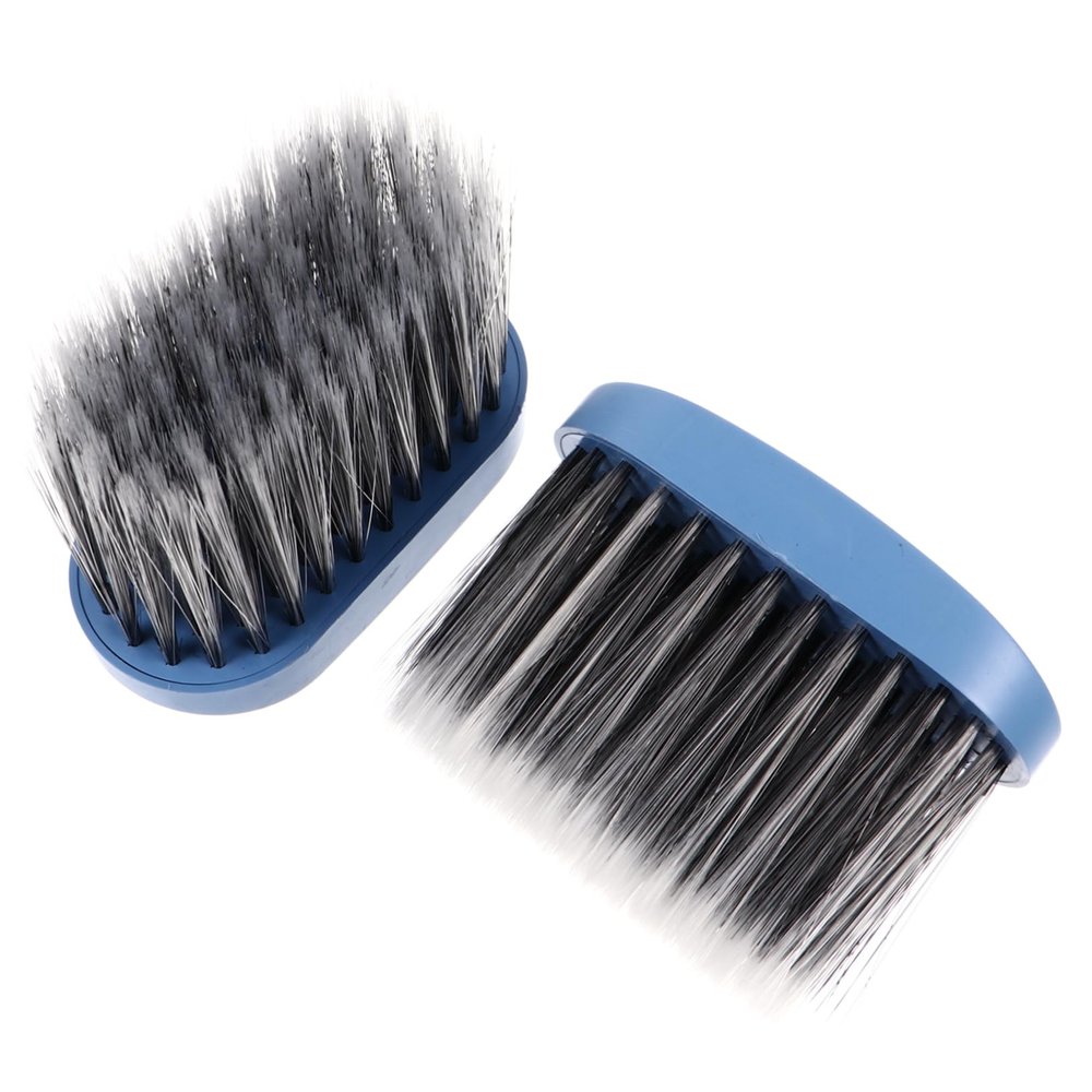 2-Pack Haircutting Brushes, PP, Blue, for Hairdressers