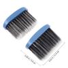 2-Pack Haircutting Brushes, PP, Blue, for Hairdressers view 2