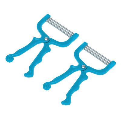 DEARMAMY Manual Facial Hair Remover, Stainless Steel and ABS, 2-Pack