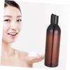 Portable 250 ml Brown PET/PP Travel Bottles, 6-Pack view 2