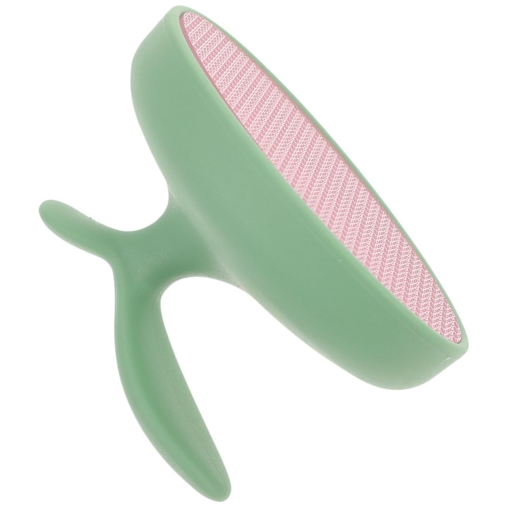Green ABS and Glass Pedicure Foot File for Callus Removal