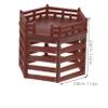 TOYANDONA Mini Aquarium Decor Platform with Stairs view 2