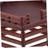 TOYANDONA Mini Aquarium Decor Platform with Stairs view 3