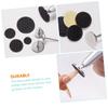 VICASKY Foot File Sanding Discs, 50 Pieces, Black Stainless Steel, for Dead Skin Removal, Pedicure and Foot Care view 4