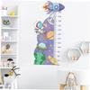SWOOMEY 2-Sheet Growth Chart Wall Decals for Boys and Girls view 4