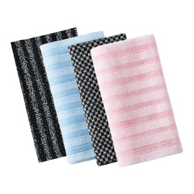 VICASKY Back Exfoliating Towels, 4-Pack, Cotton and Polyester