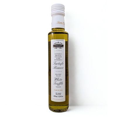 Trffell White Truffle Oil 250ml | Gourmet Oil with White Truffle & Extra Virgin Olive Oil | Italian Premium Condiment