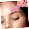 BESTYASH 10-Piece Portable Manual Eyebrow Razors, Random Color view 3