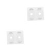 WRITWAA 2 Sets Non-Slip Stickers, Lens Protection Pads for Eyeglass Processing, 200 Pieces per Set view 1