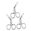VALICLUD 3-Piece Stainless Steel Eyebrow Tweezers view 1