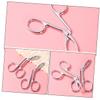 VALICLUD 3-Piece Stainless Steel Eyebrow Tweezers view 3