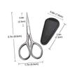 Mustache and Beard Scissors, PU and Stainless Steel, 1 Set view 2