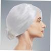 VICASKY White Grandma Wig for Women, Synthetic Costume Wig with Bun view 4