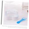 TOYANDONA Transparent Deep Sand Bath for Small Animals view 3