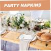 Pulp Paper Napkins, 80 Count, White, for Hotels and Events view 3