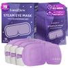 LumiDew Self-Heating Steam Eye Masks for Sleep, Dry Eyes, Travel, Unscented, 16 Count view 1