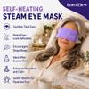 LumiDew Self-Heating Steam Eye Masks for Sleep, Dry Eyes, Travel, Unscented, 16 Count view 2